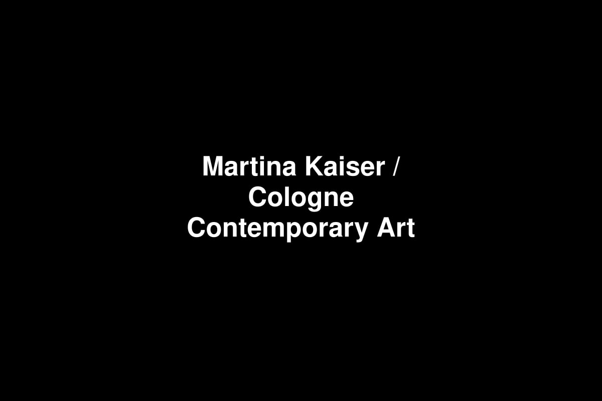 Alexander Höller Finissage "360" in Köln