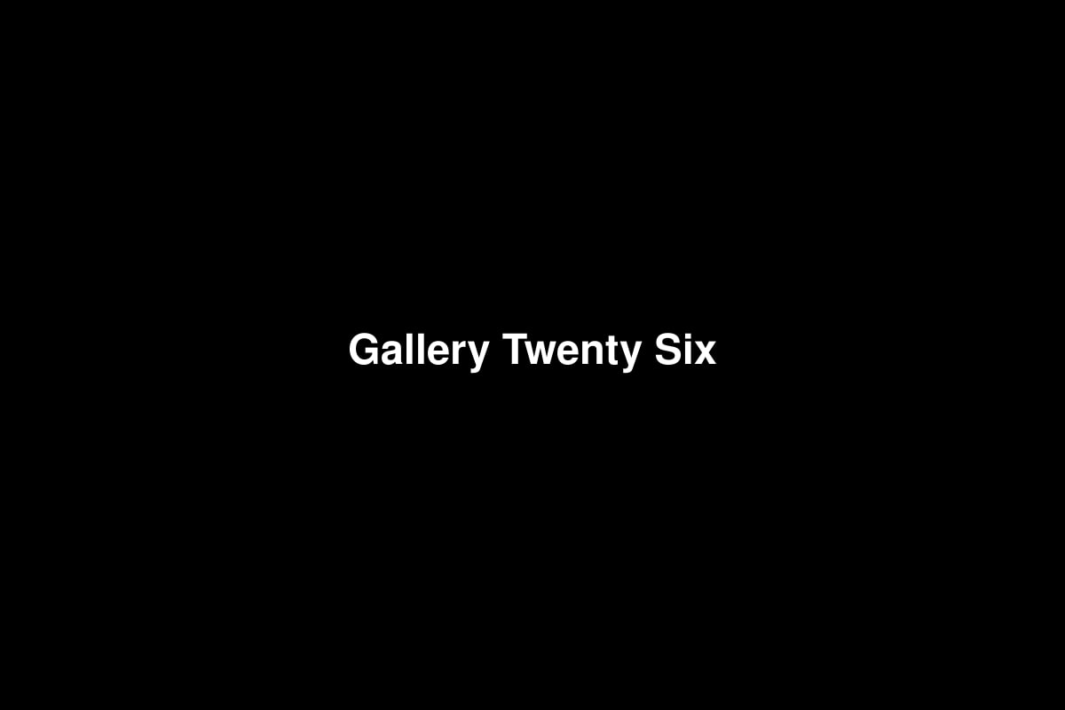 Patricia Cancelo Galería de arte Barcelona x gallery twenty-six