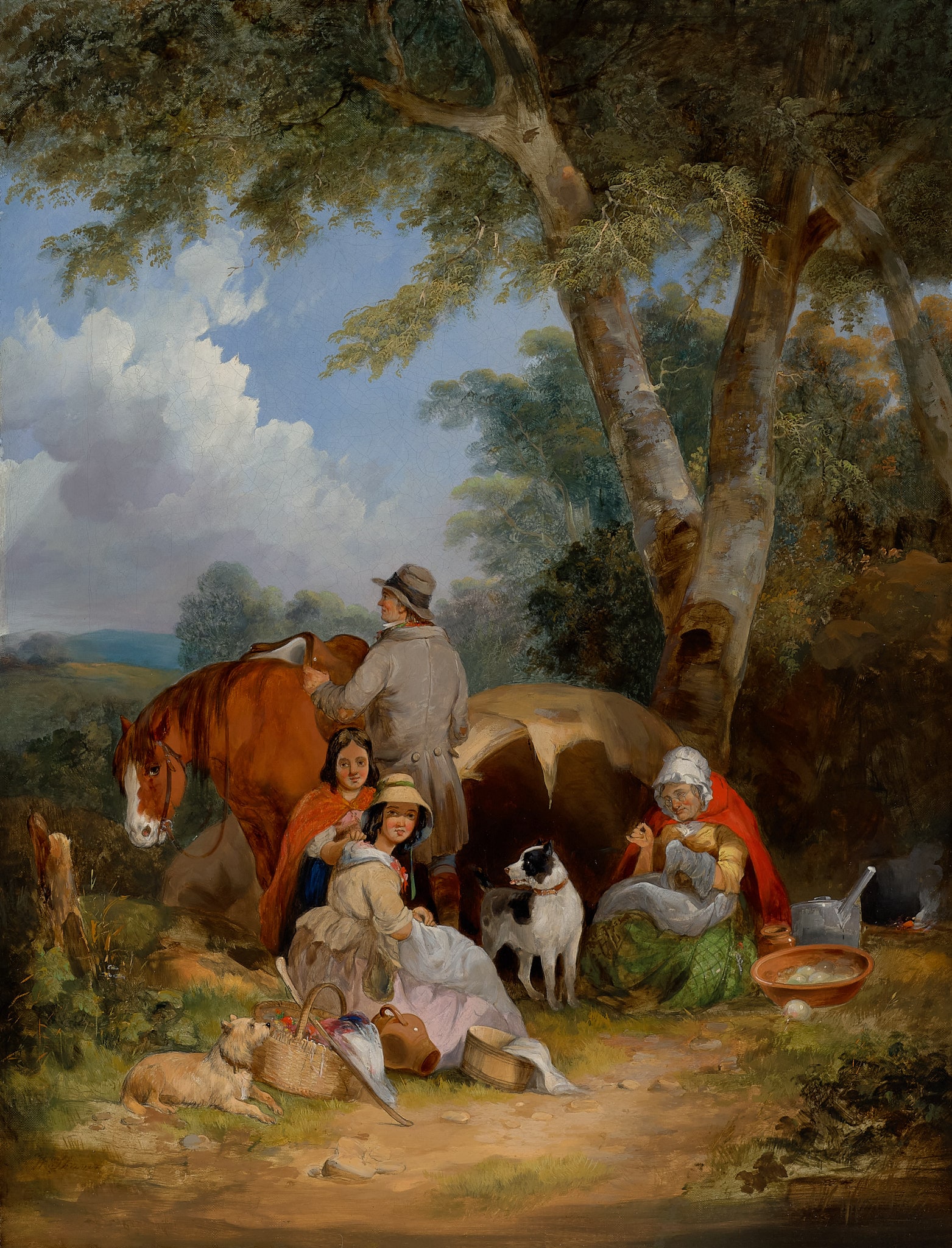 A Gypsy Encampment