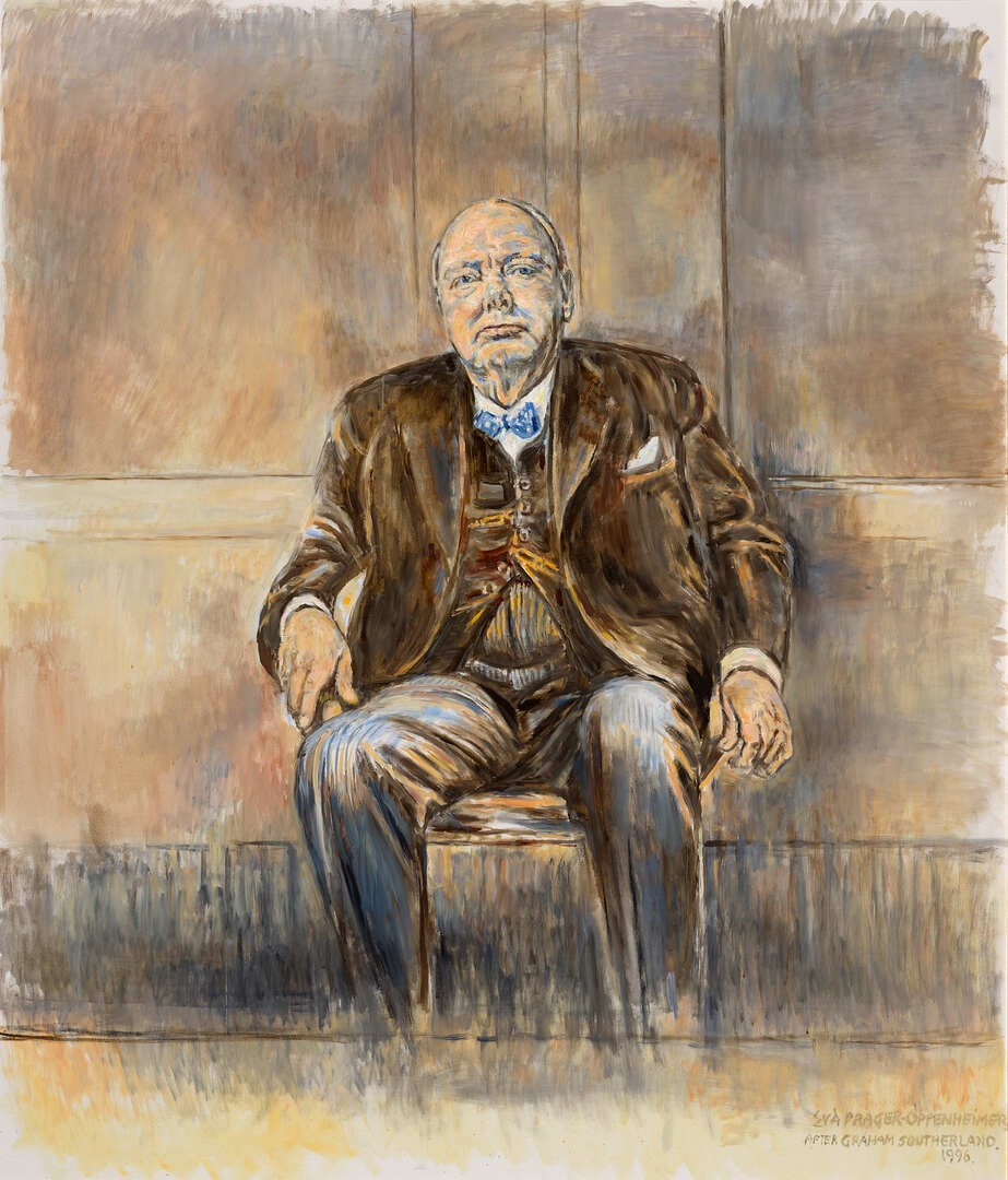 A Portrait of Sir Winston Churchill by Graham Sutherland: an Interpretation