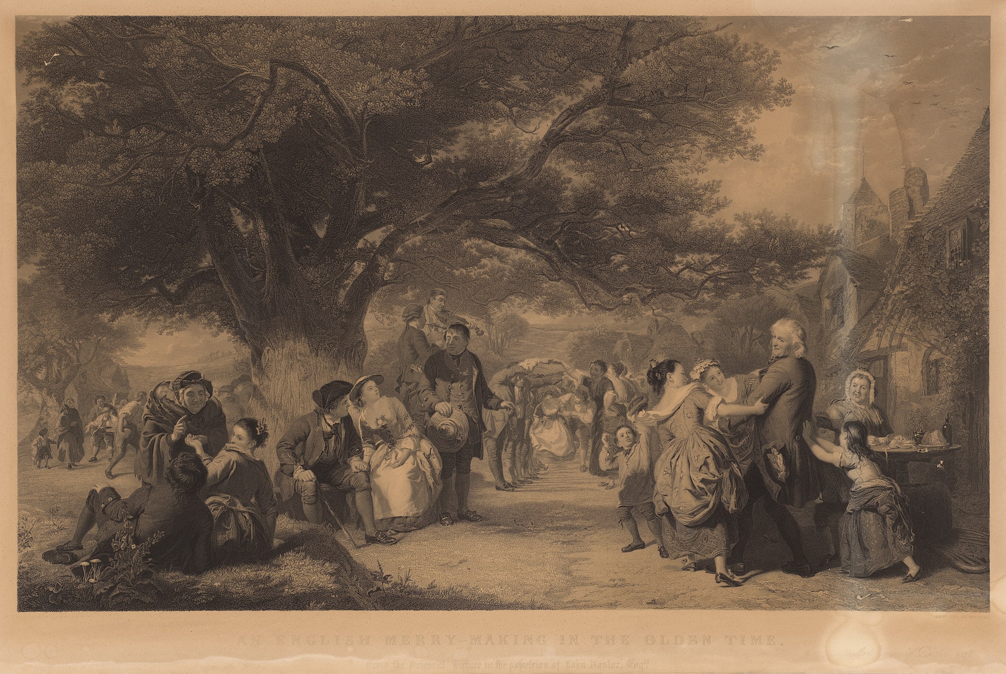 An English Merry-Making in the Olden Time
