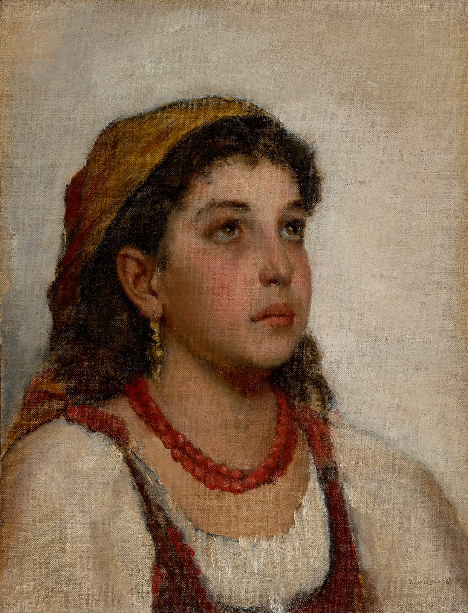 An Italian Peasant Girl