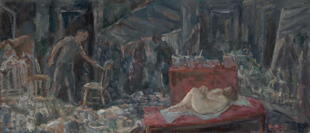 Artist and Model VIII