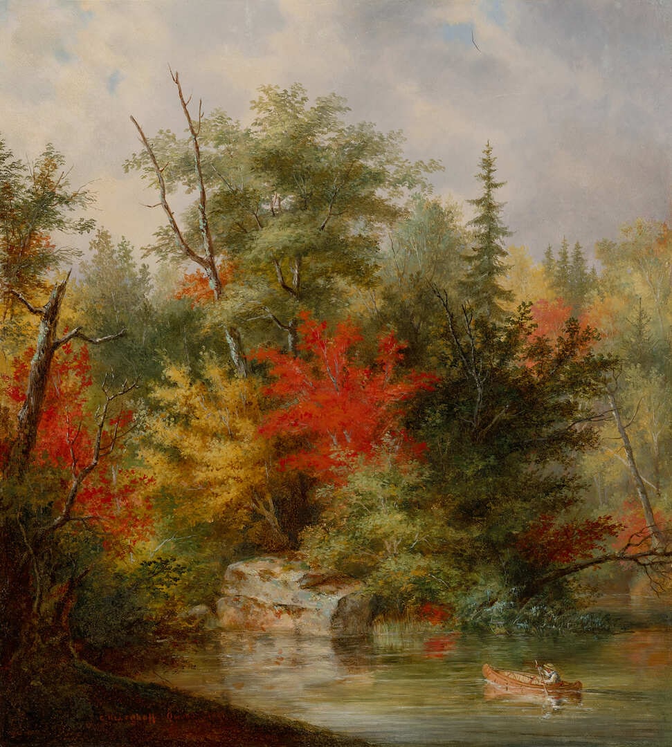 Autumn Glory, Lake Beauport, Quebec City