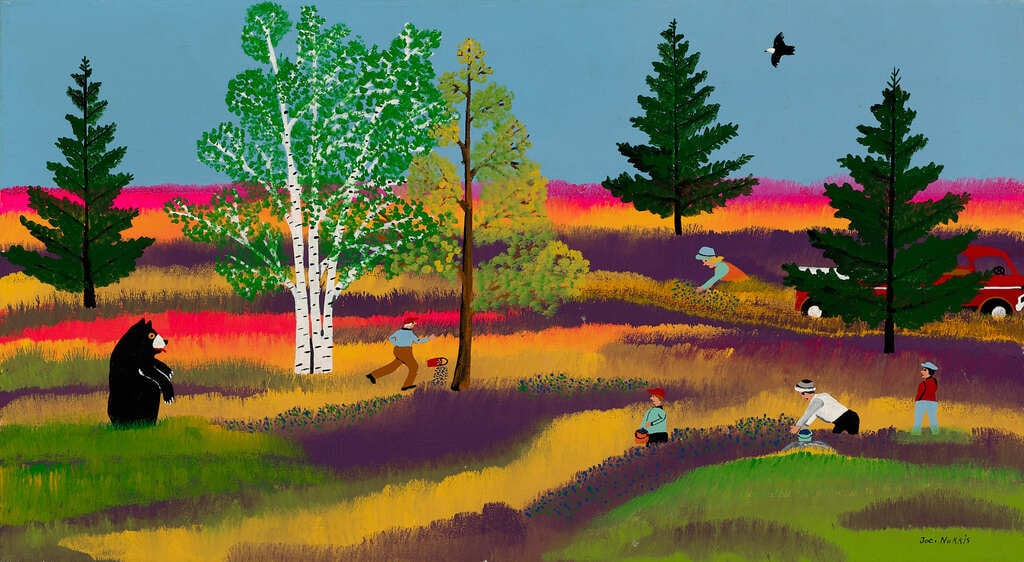 Bear Attacks Berry Pickers