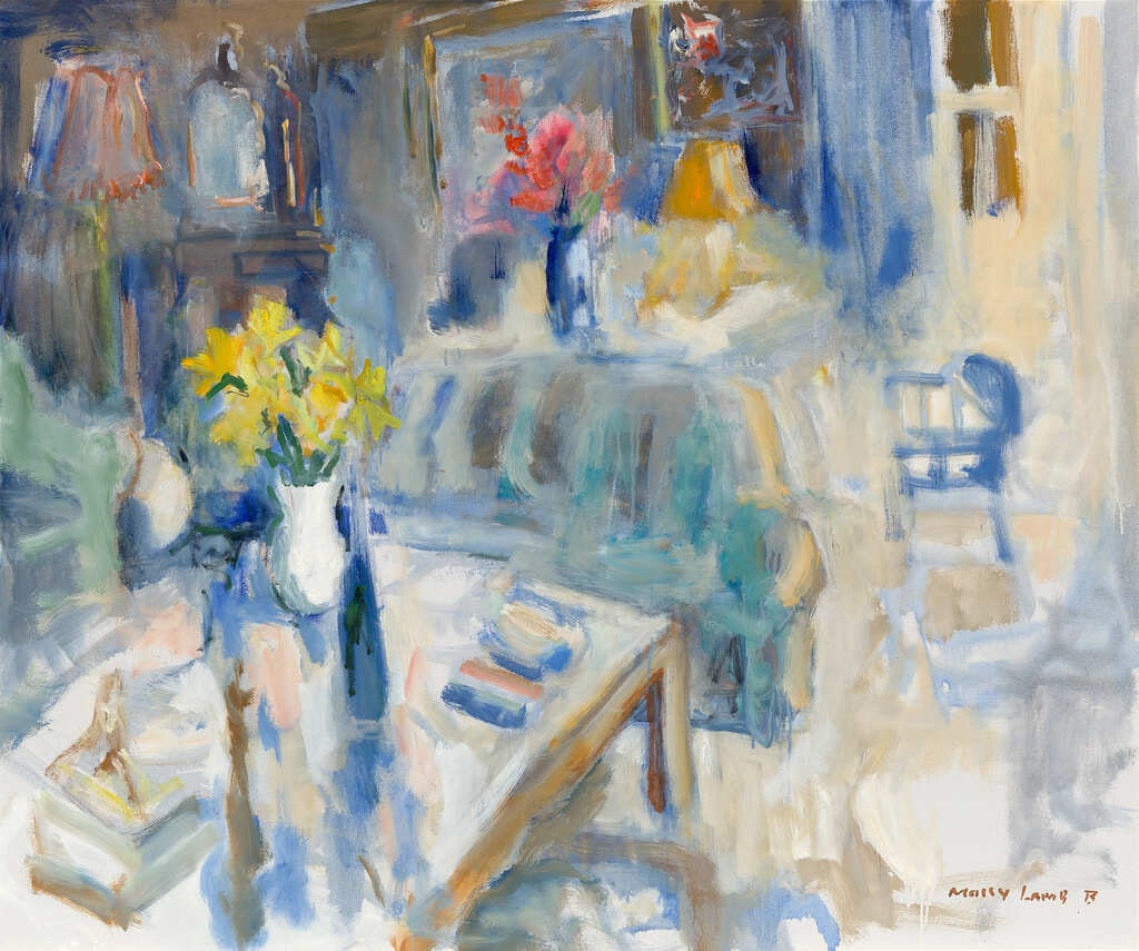 Blue Interior
