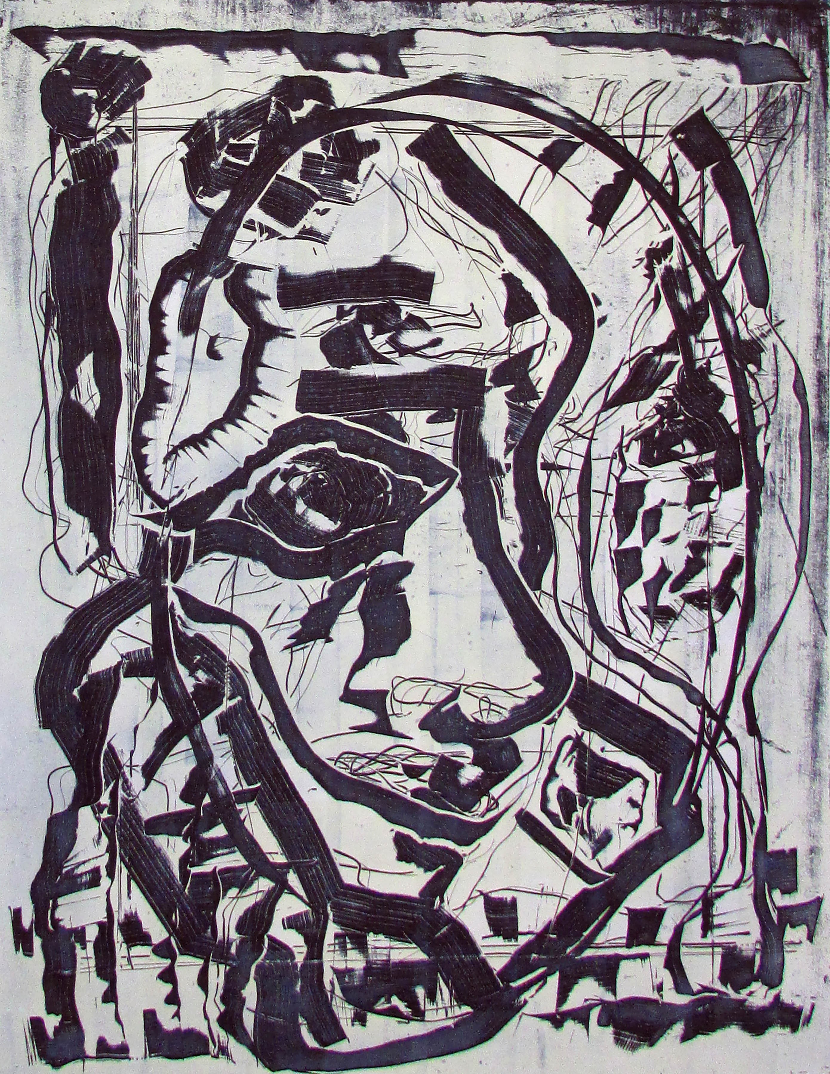 Colours of the Moon (Self-Portrait) I
