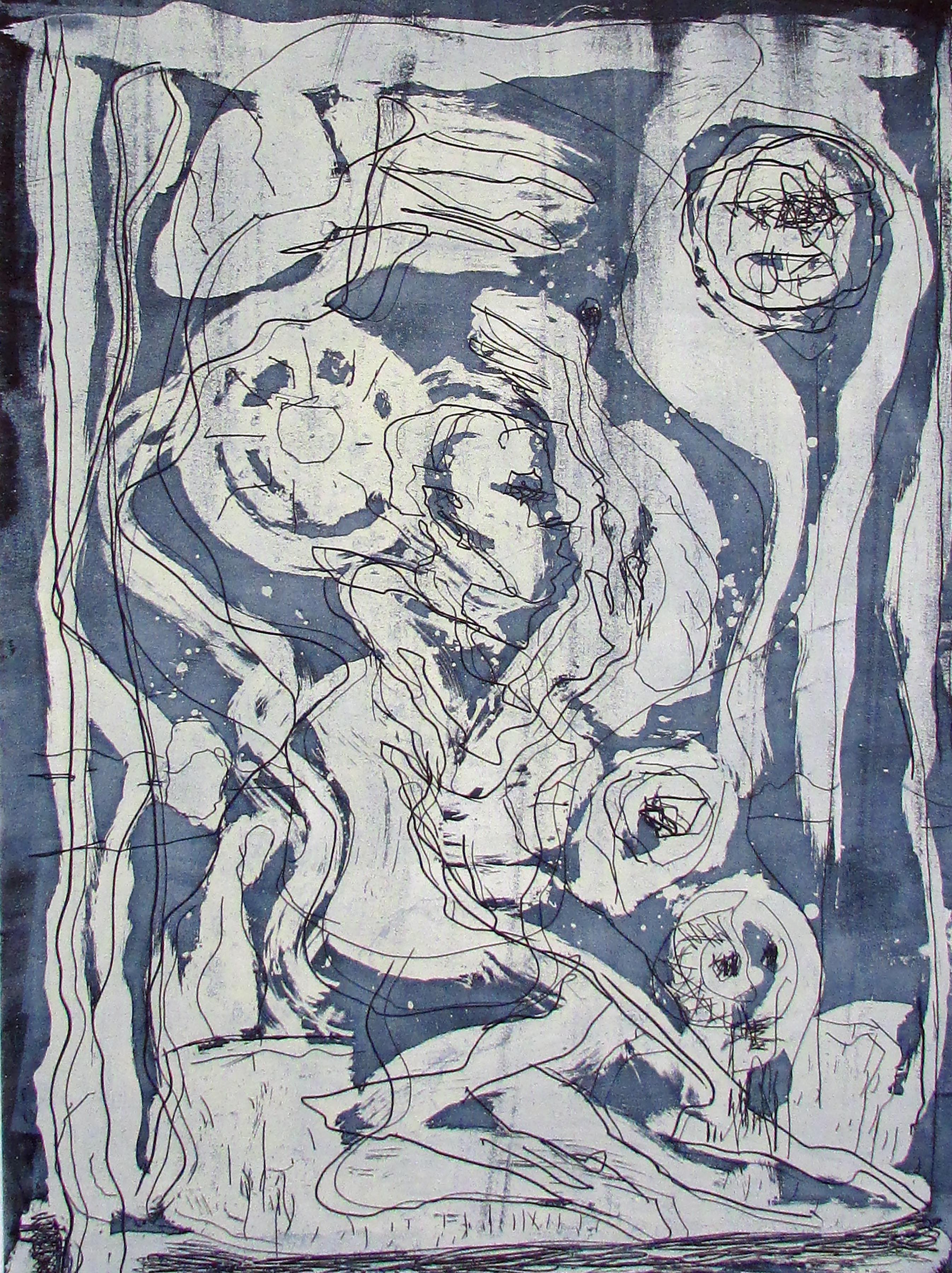 Colours of the Moon (Self-Portrait) II