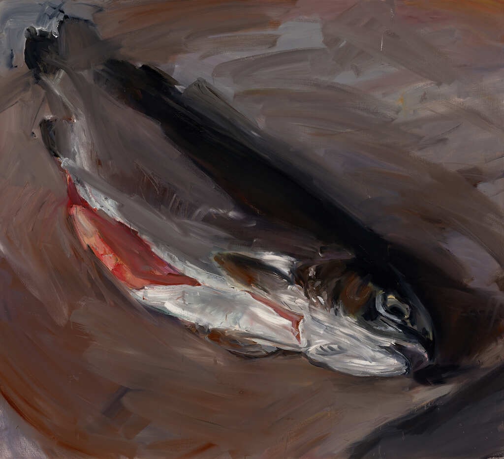 Dead Trout, Homage to Manet