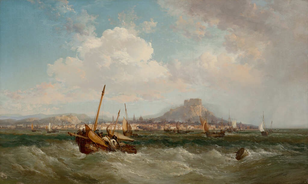 Edinburgh from Leith
