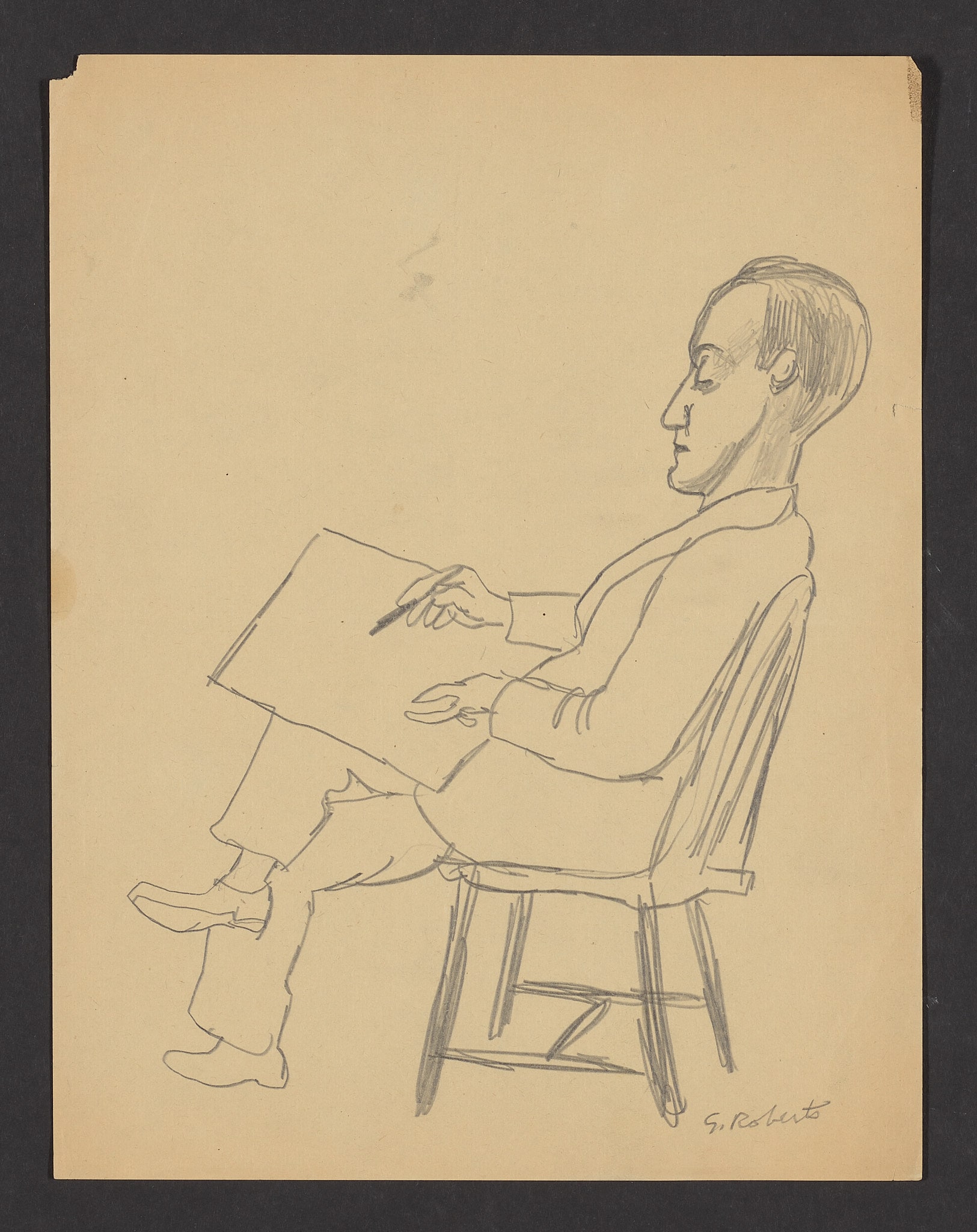 Goodridge Roberts drawing A9714/32