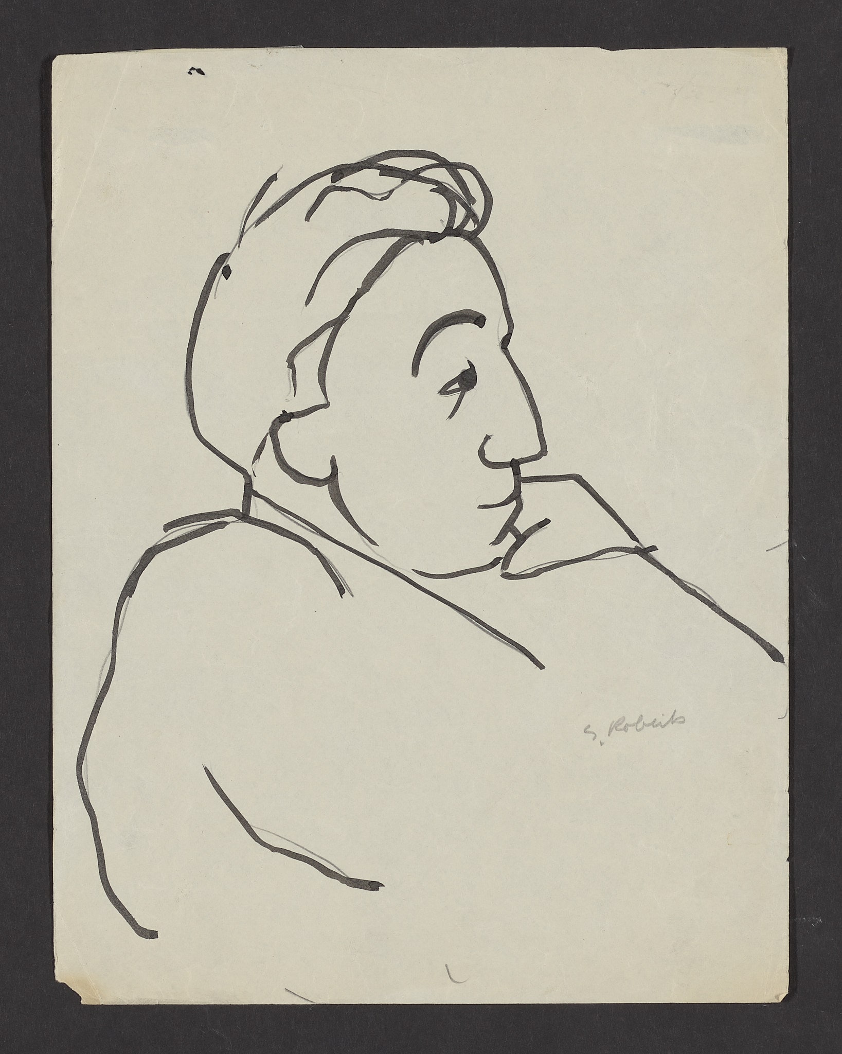 Goodridge Roberts drawing A9714/41