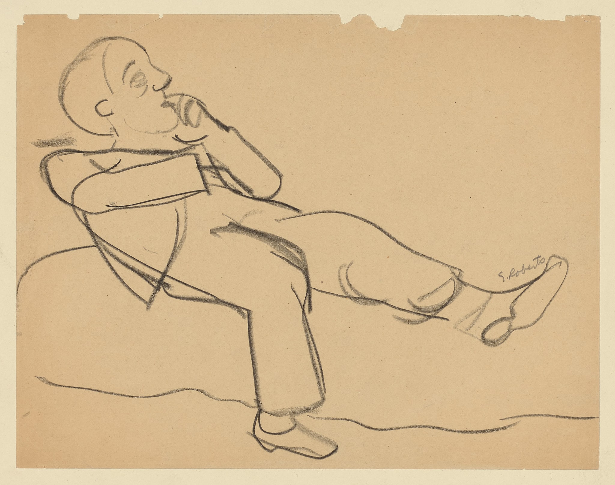 Goodridge Roberts drawing A9714/47