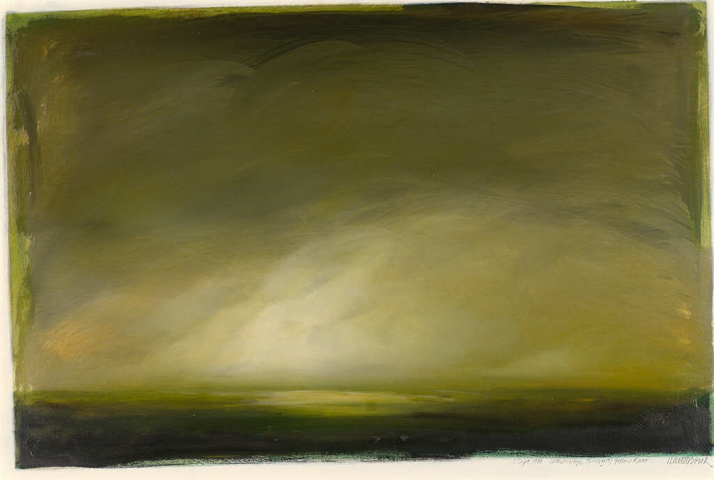 Lethbridge Twilight/Yellow River