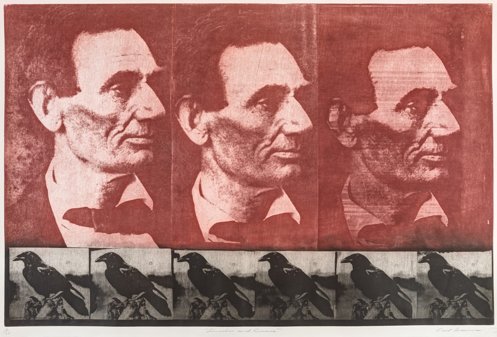 Lincoln and Ravens (from the Columbus Suite)