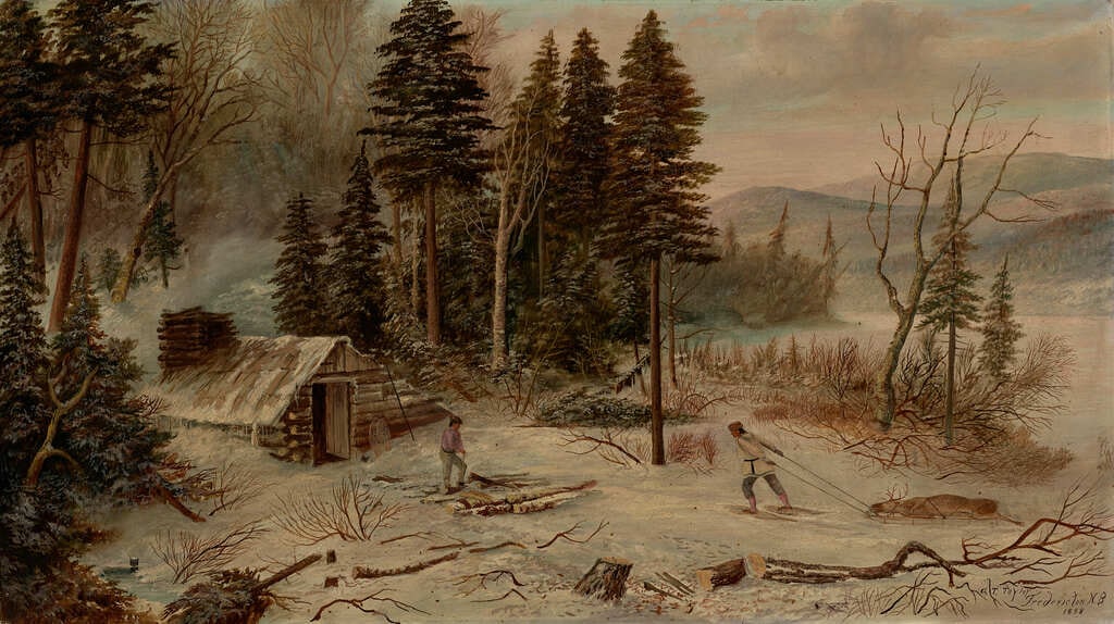 Logging Camp: Winter