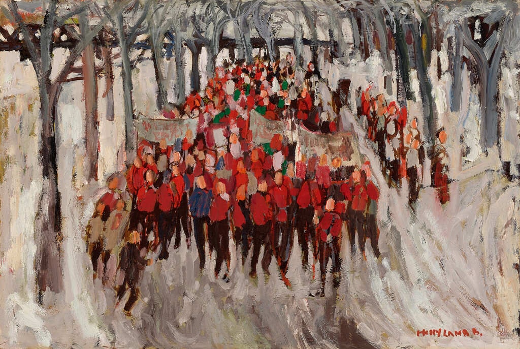 March to University
