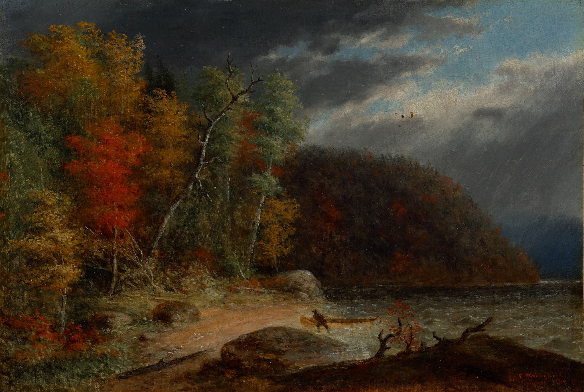 On Lake Memphremagog, Lower Canada