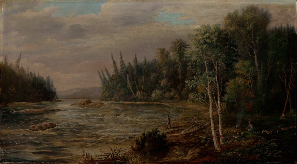 Outlet of Green River Lake