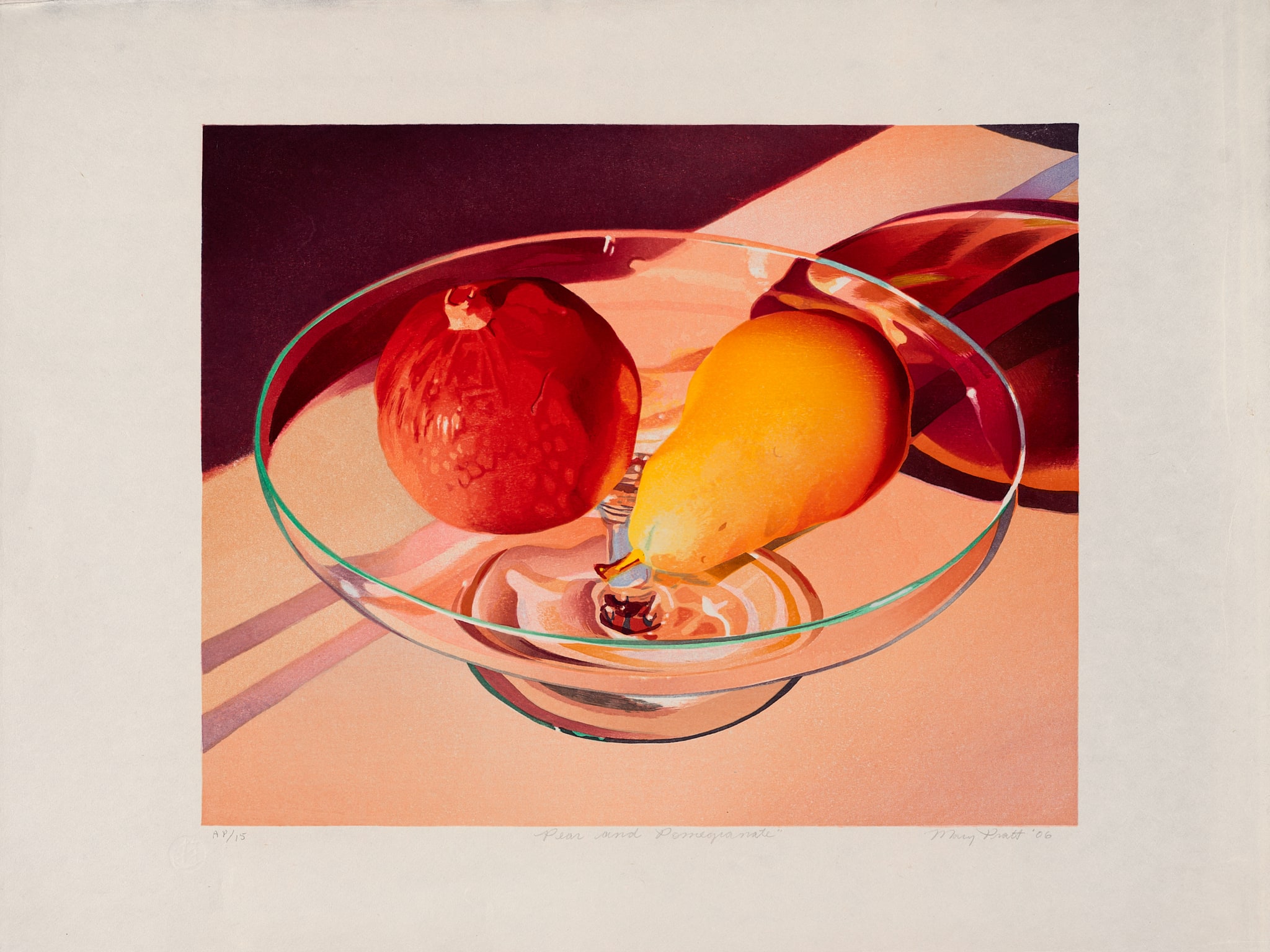 Pear and Pomegranate