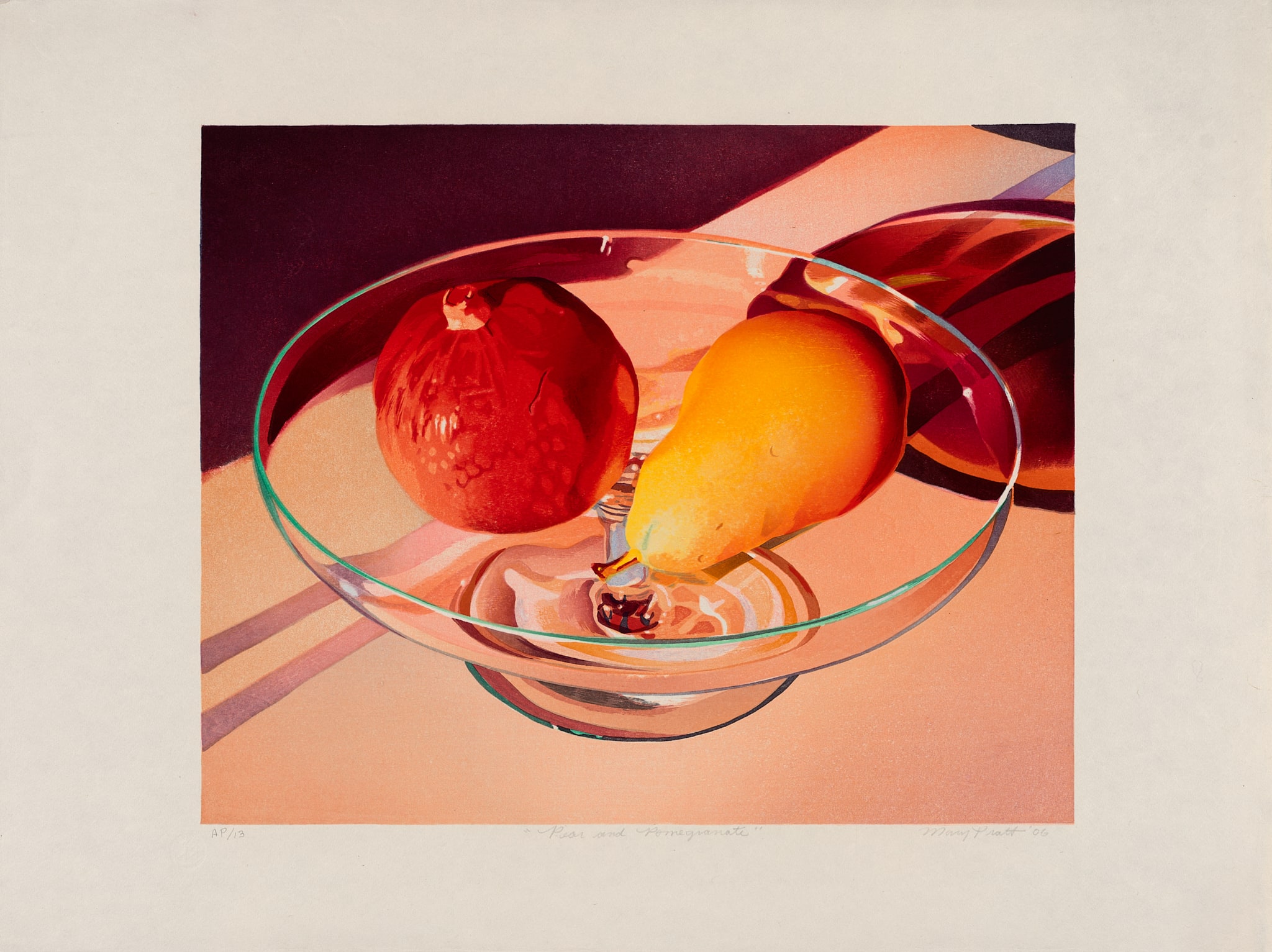 Pear and Pomegranate