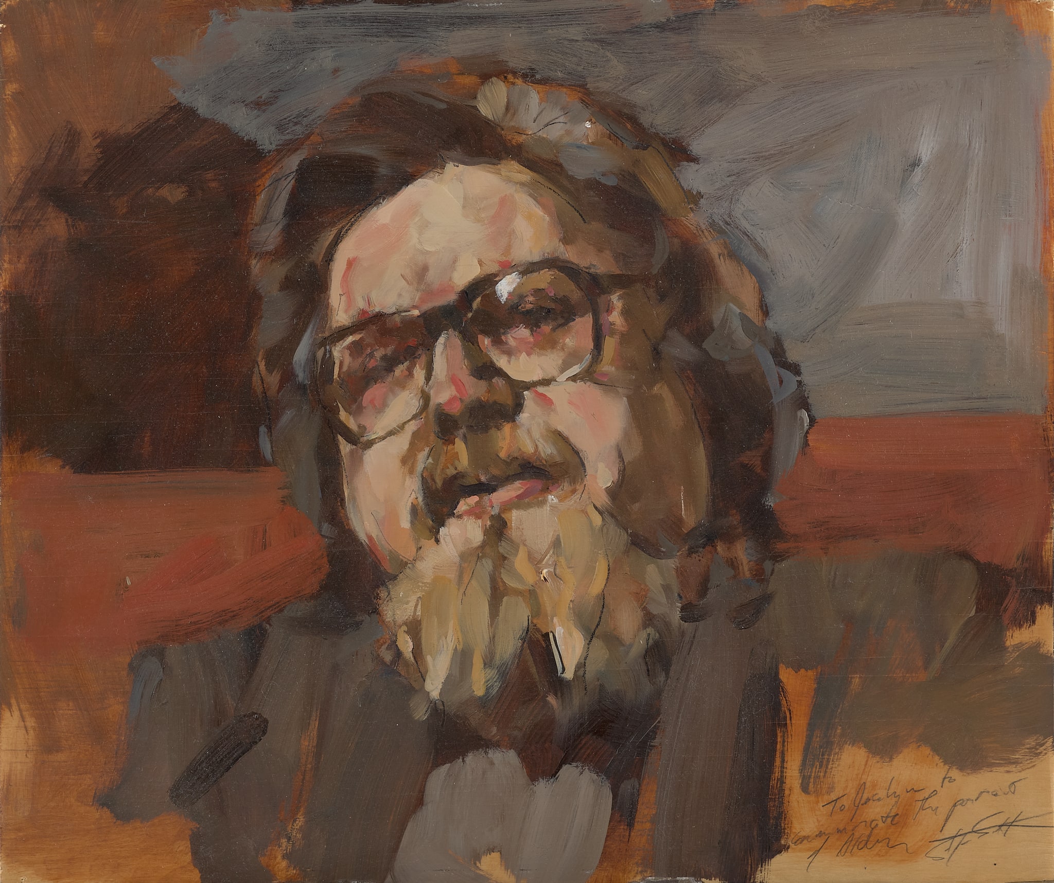 Portrait of Alden Nowlan - study
