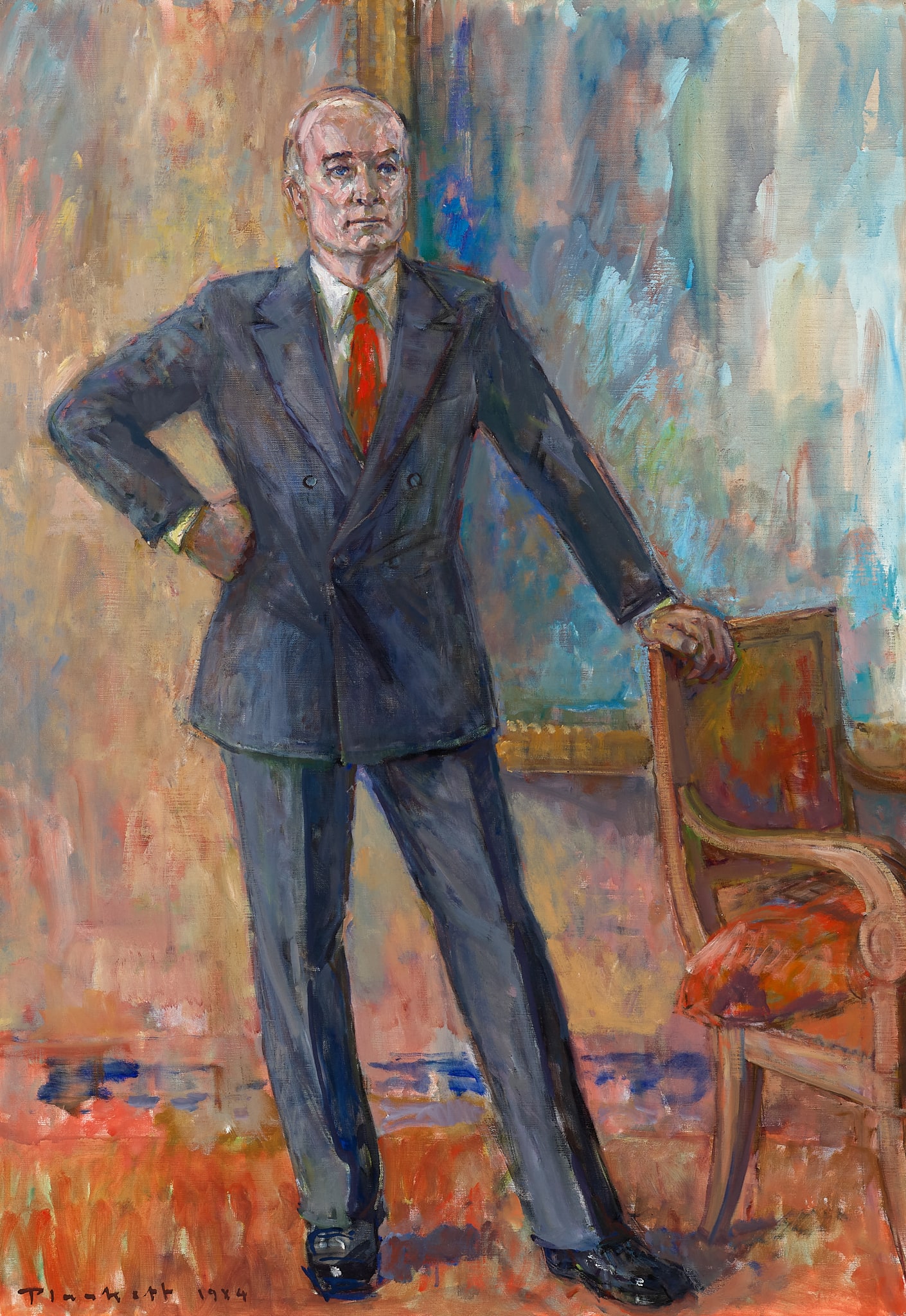 Portrait of Harrison McCain "Himself"