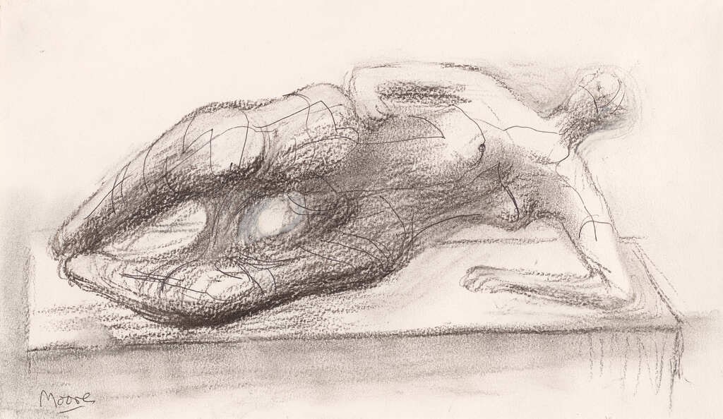 Reclining Woman-Elbow
