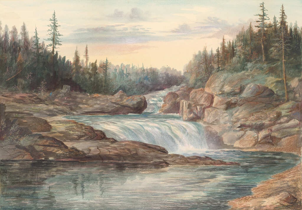 Salmon Pool on The Renous River