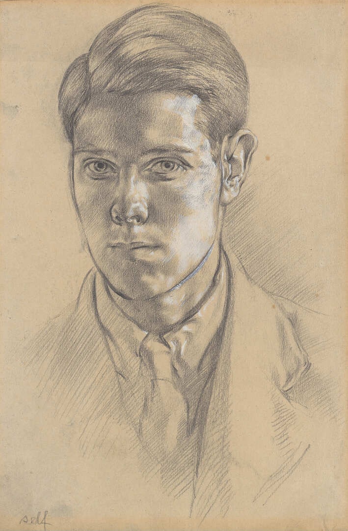 Self-portrait as a young artist
