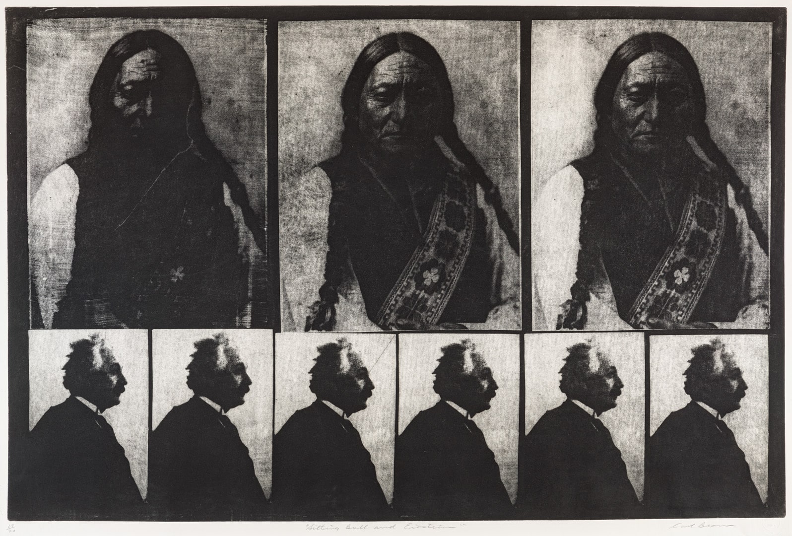 Sitting Bull and Einstein (from the Columbus Suite)