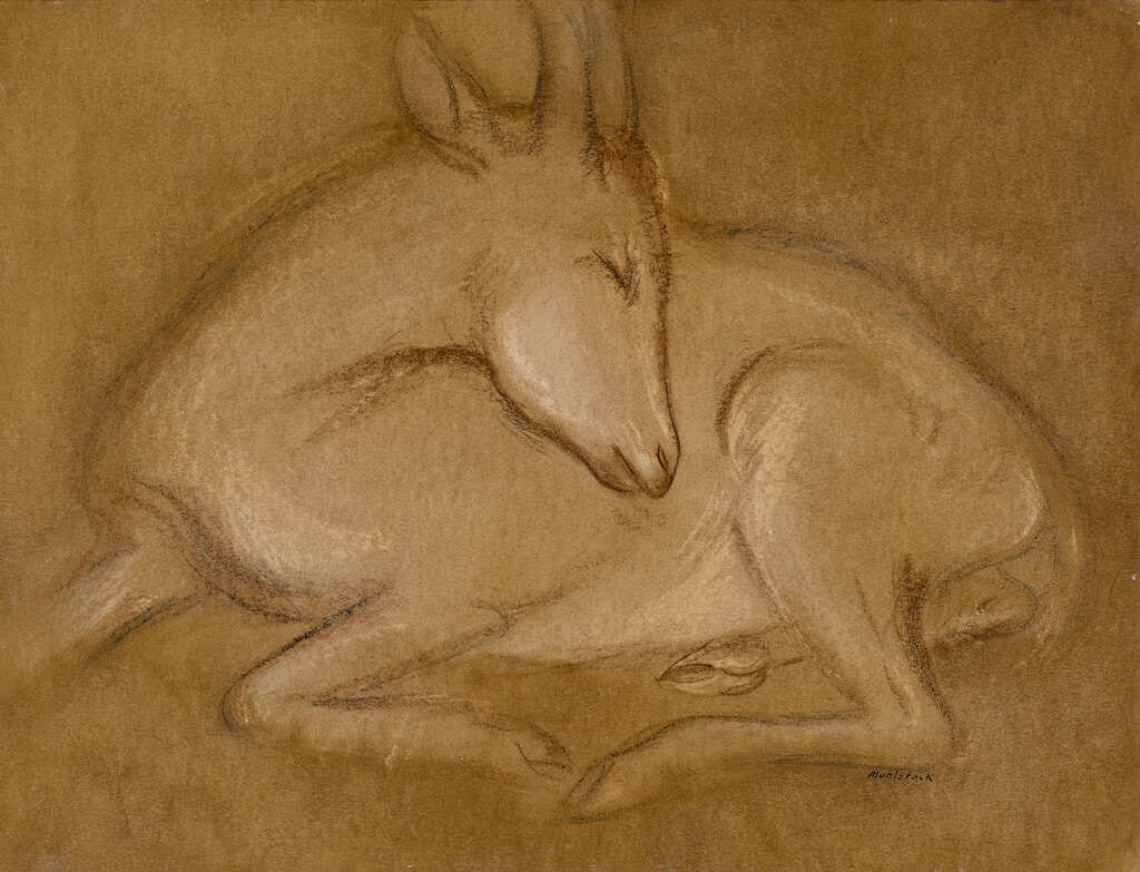Sleeping Goat