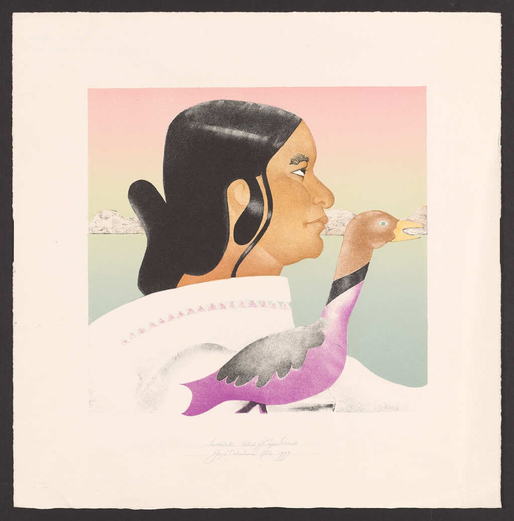 Soroseelutu, artist of Cape Dorset