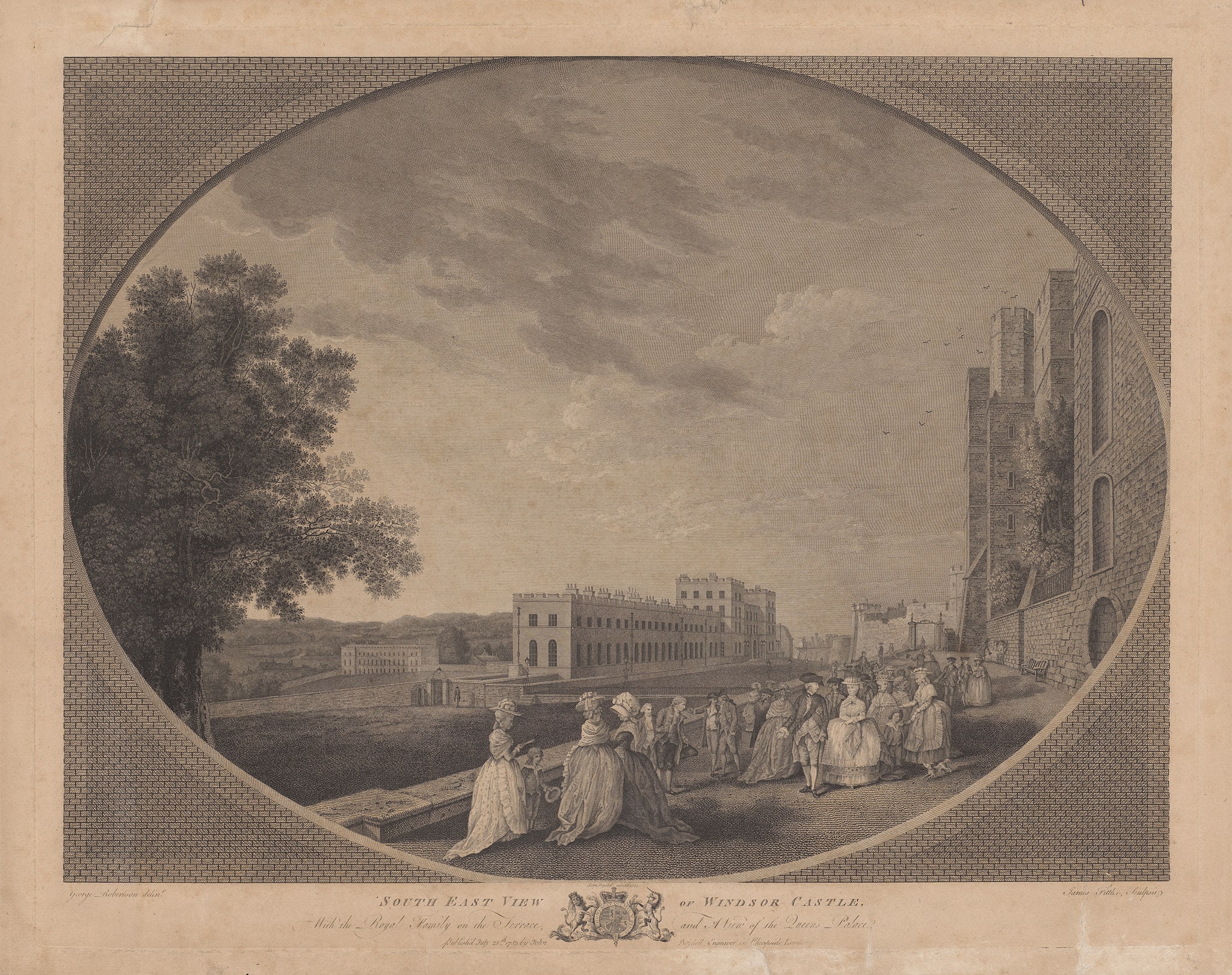 South End View of Windsor Castle