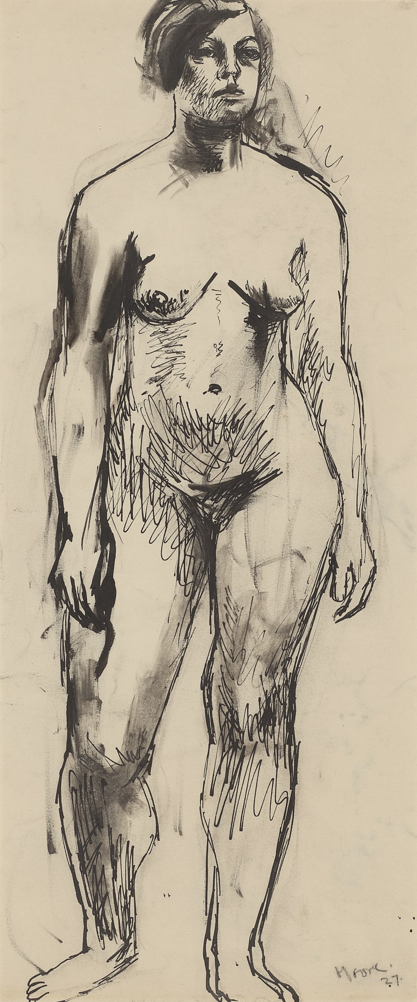 Standing Nude