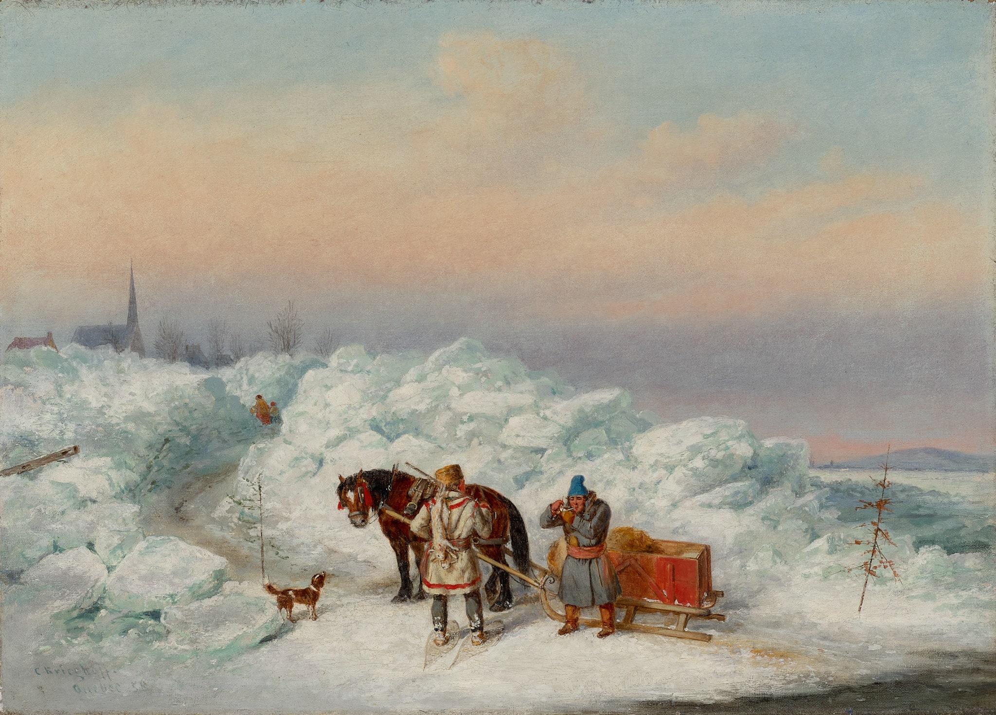 The Ice Road on the South Shore