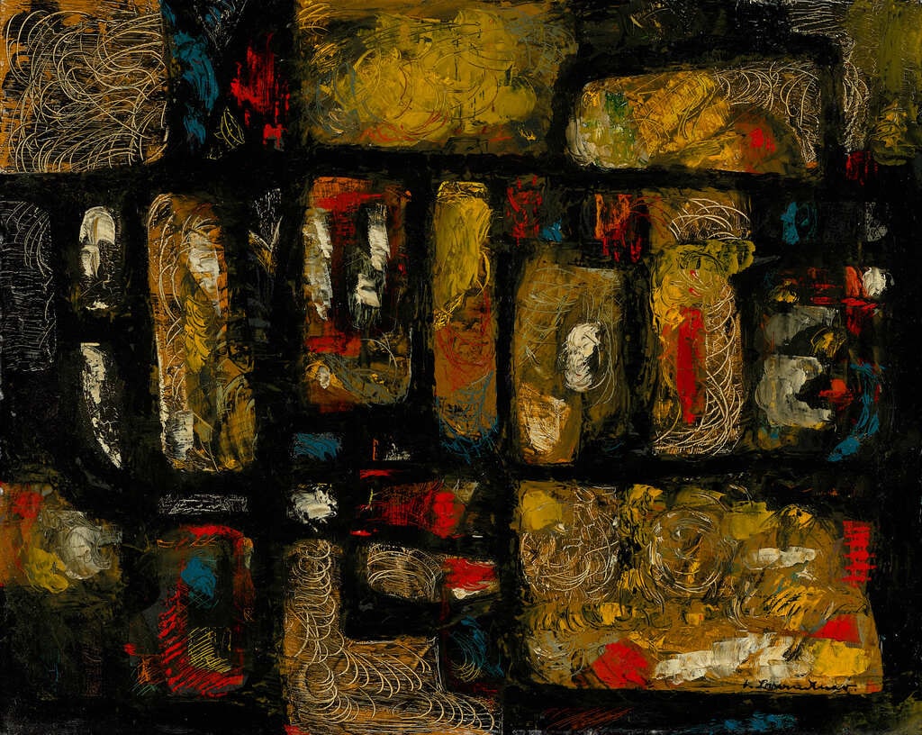 The Visit: Composition with Black