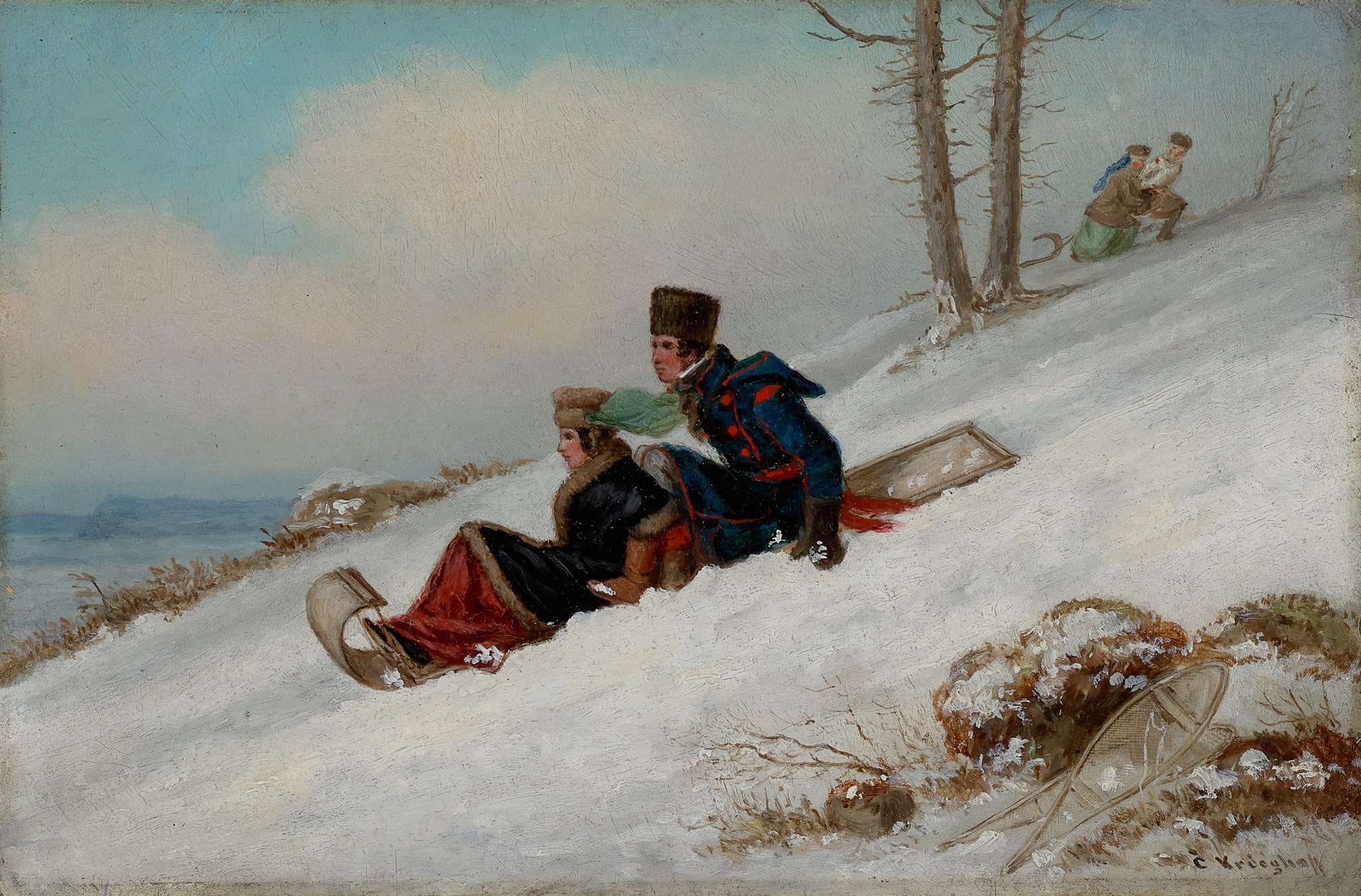 Toboggan Sliding