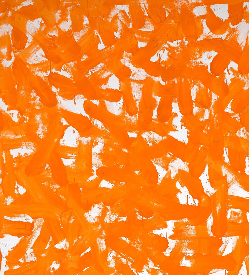 Untitled (Cadmium Orange)