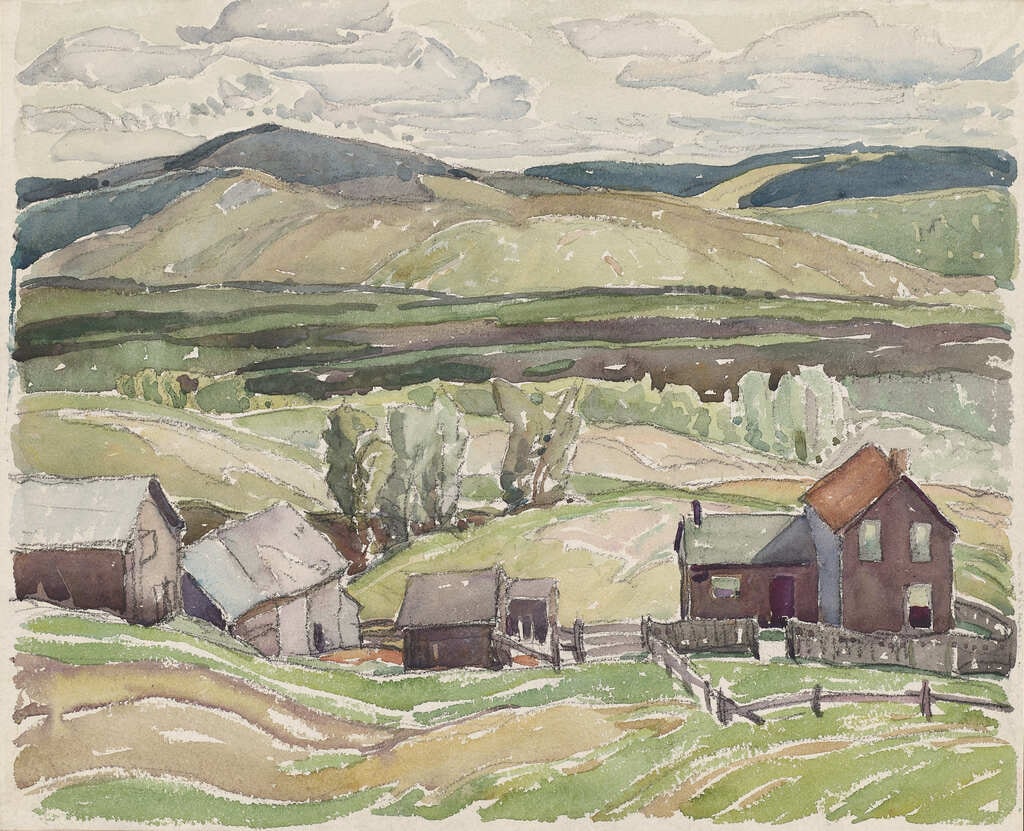 Untitled (Farm Scene)