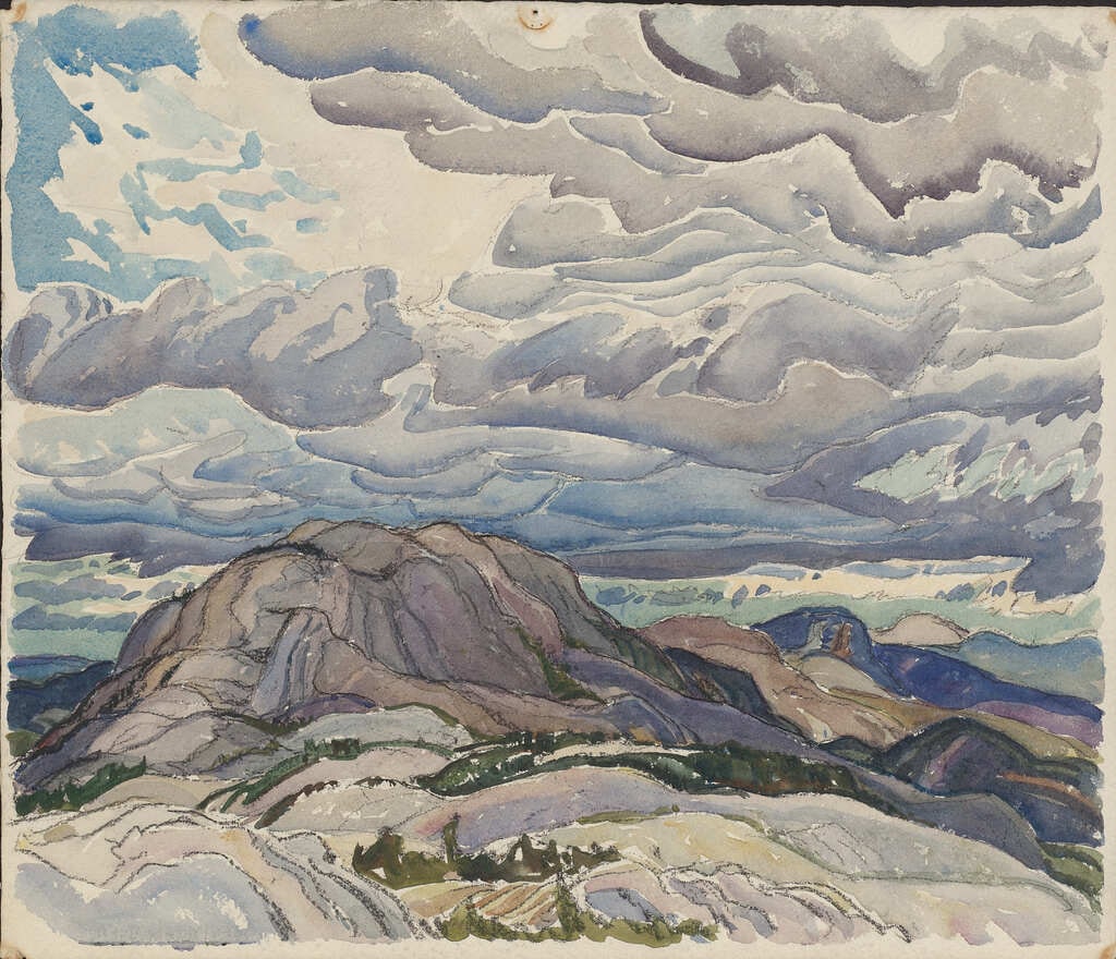 Untitled (La Cloche Hilltops and Sky)