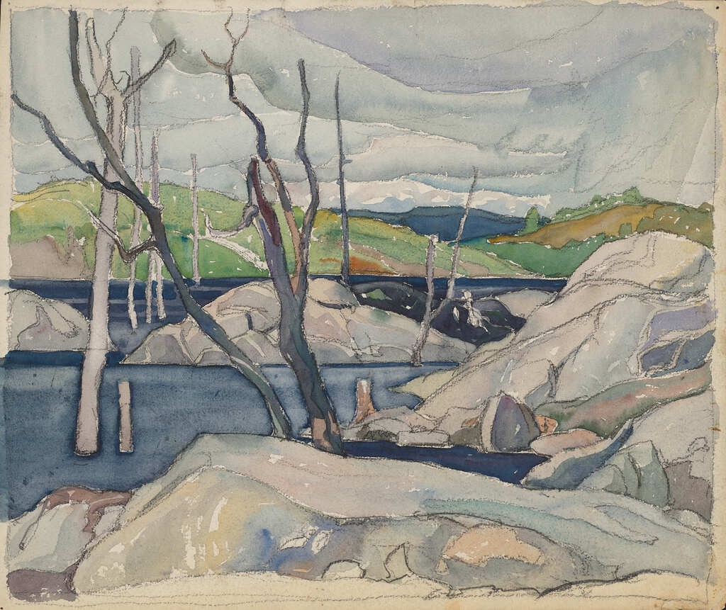 Untitled (La Cloche Landscape)