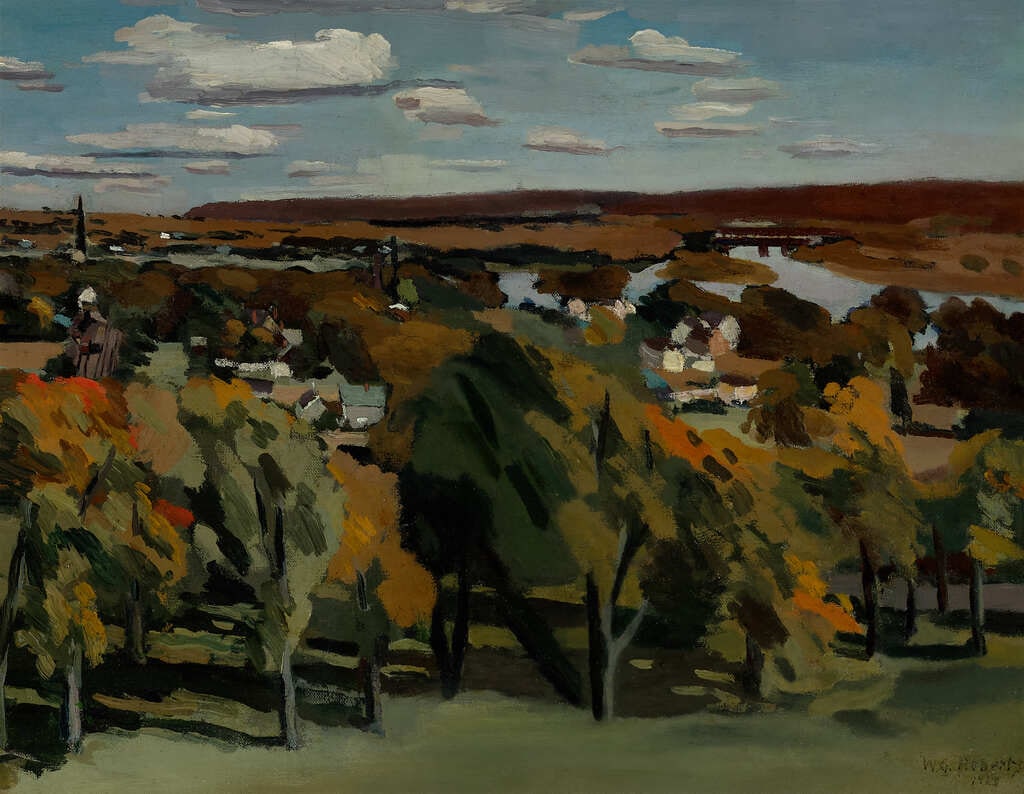 View of Fredericton, NB