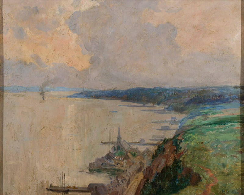 Overlooking Sillery, Above Quebec City