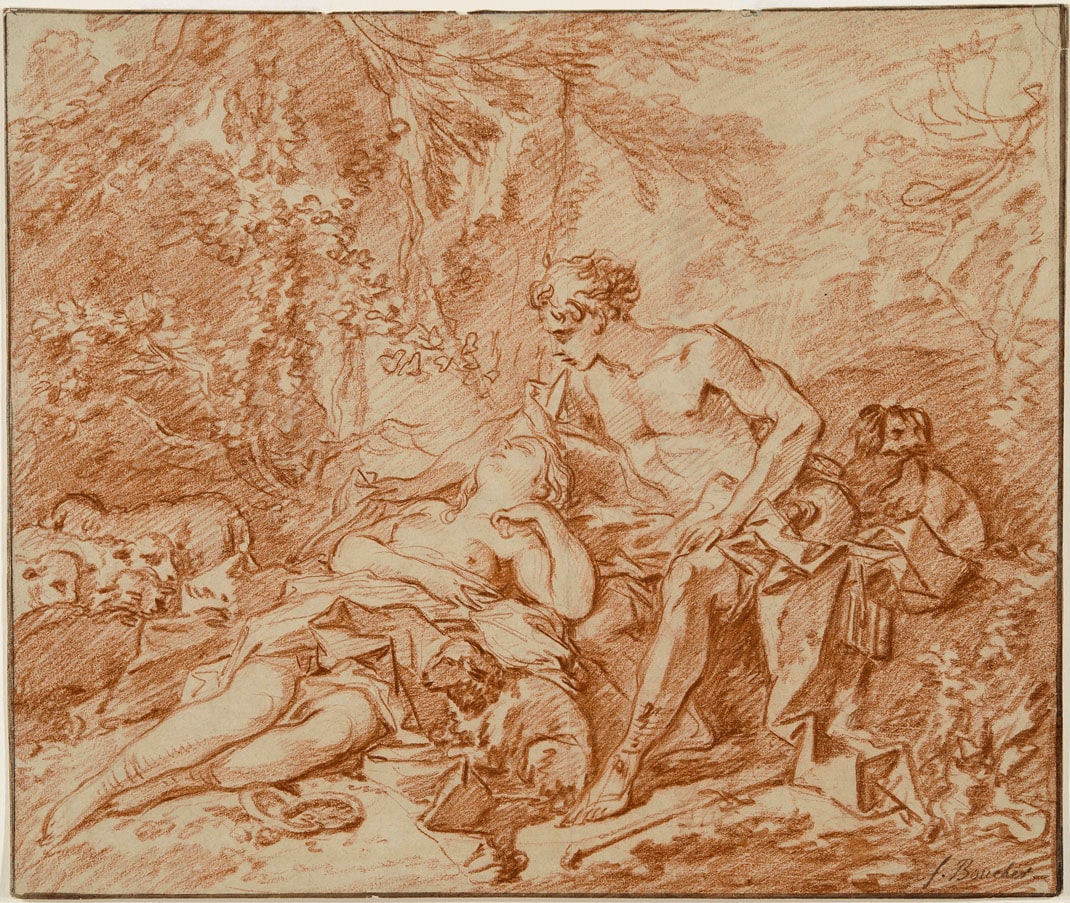 Étude pour le Daphnis et Chloé de la Collection Wallace de Londres