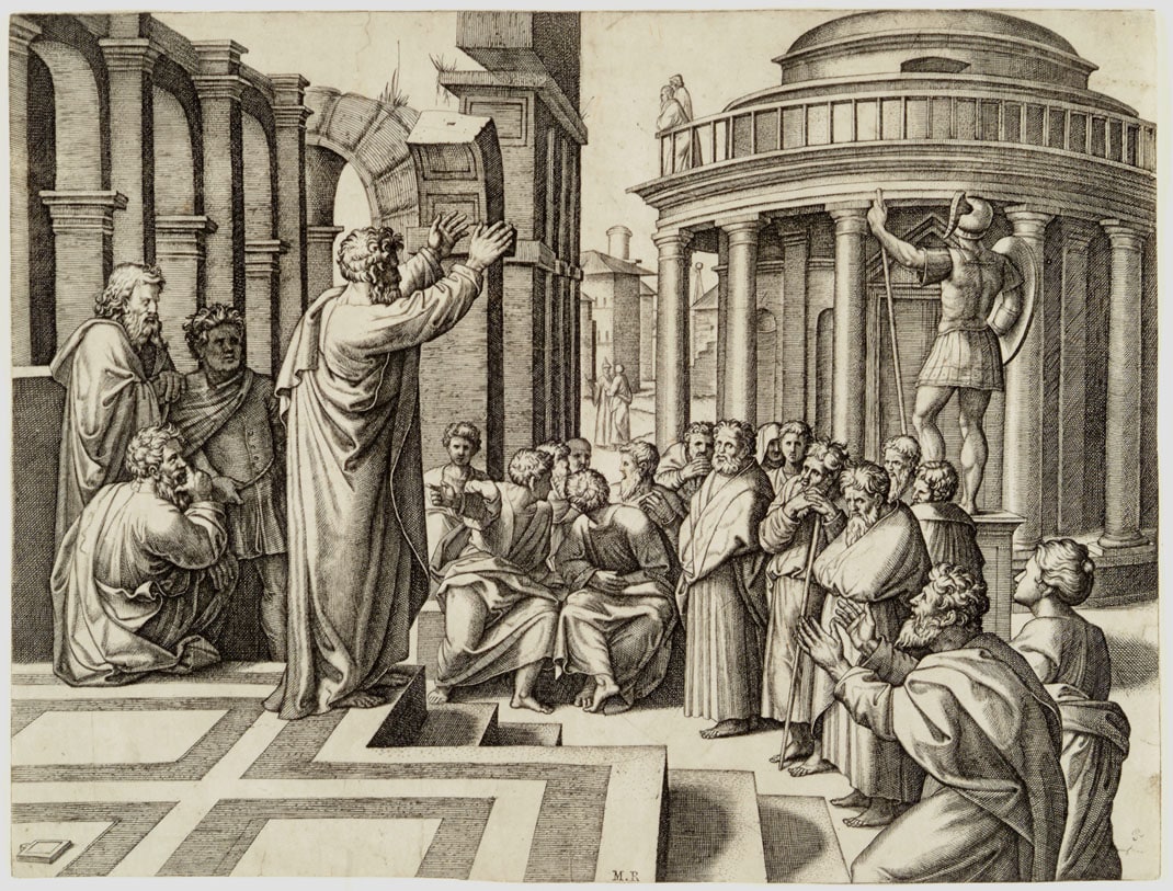 Saint Paul prêchant à Athènes