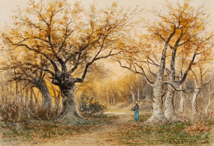 untitled (woods with figure)