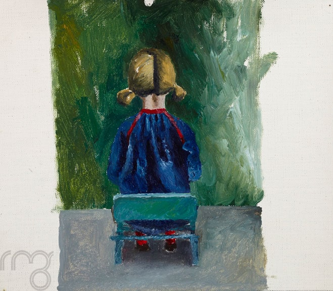 Ursula on the Balcony