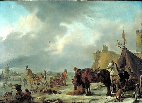 Scène d'hiver