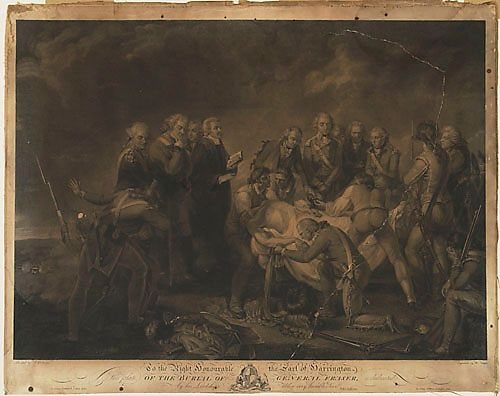 Mort du général Fraser